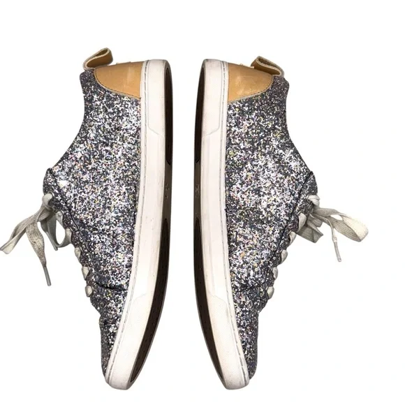 UGG KARINE CHUNKY GLITTER SILVER MULTI SHOES Women’s 10 - Picture 6 of 12